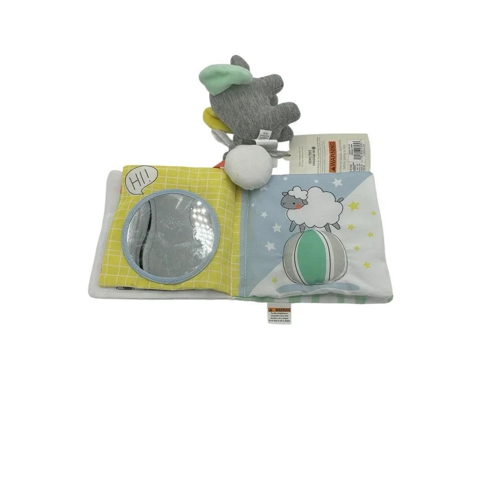 Cloud Island Soft‎ Book and Mini Plush Set Elephant Toy
